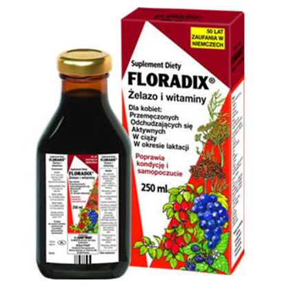 Floradix żelazo i witaminy 250 ml