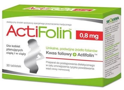 Obrazek ActiFolin 0,8mg 30 tabletek