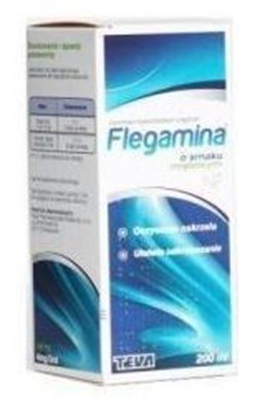 Obrazek Flegamina mięta 4mg/5ml 200ml