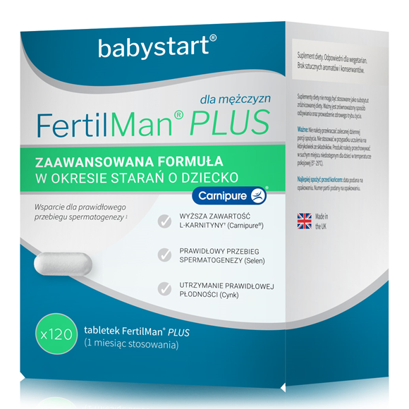 Obrazek FertilMan Plus 120 kapsułek