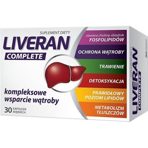 Obrazek Liveran complete 30 kapsułek