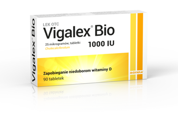 Obrazek Vigalex Bio 1 000 I.U. 90 tabletek