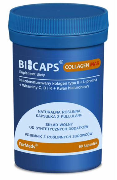 Obrazek BICAPS COLLAGEN MAX 60 kapsułek