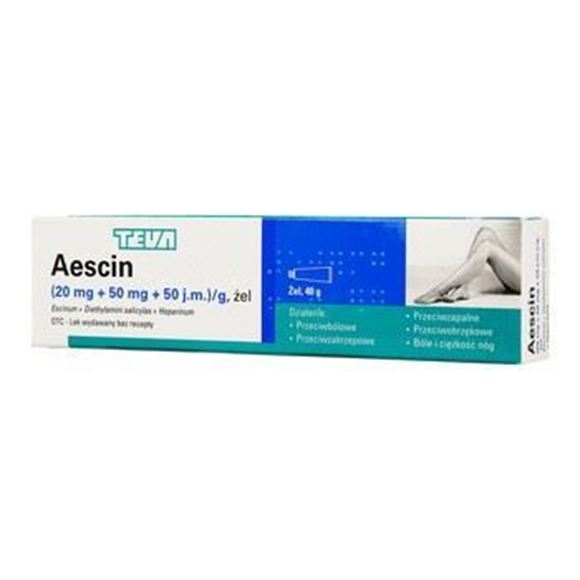 Obrazek Aescin żel 40 g