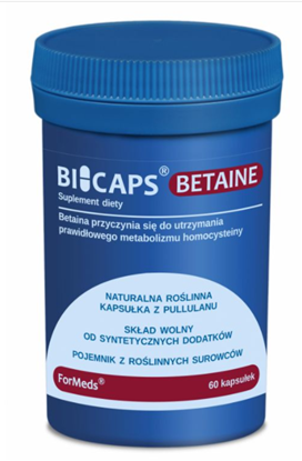 Obrazek BICAPS BETAINE 60 kapsułek