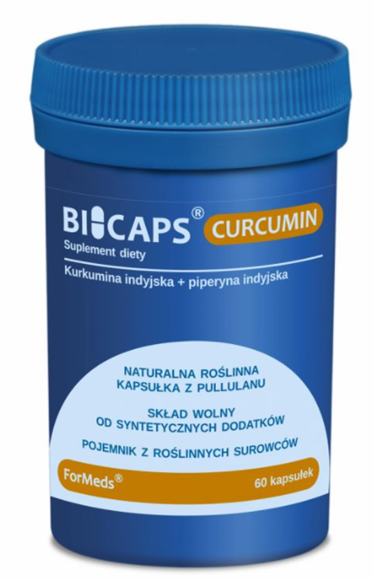 Obrazek BICAPS CURCUMIN 60 kapsułek