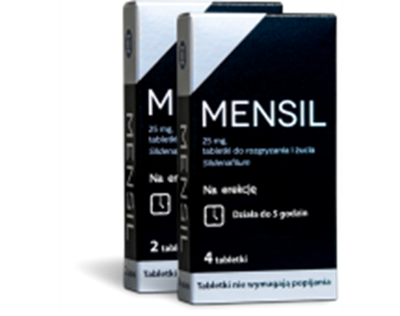 Obrazek Mensil 25mg 8 tabletek Hasco