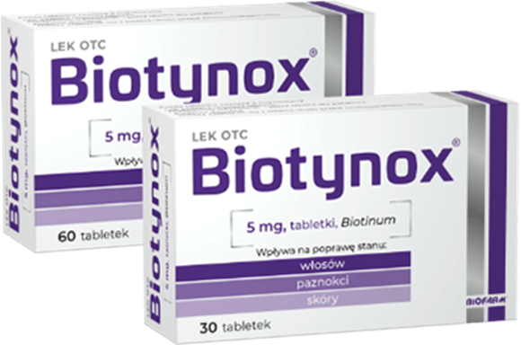 Obrazek Biotynox 5 mg 60 tabletek