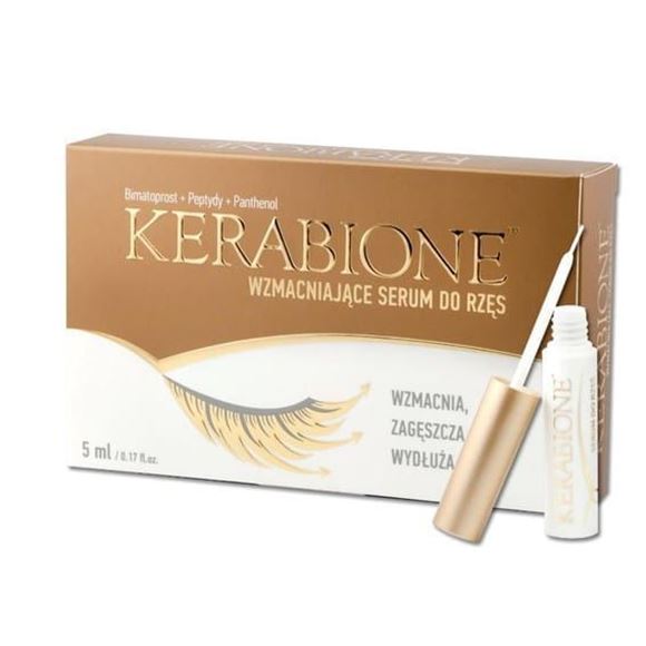 Obrazek KERABIONE Serum wzmacniające do rzęs 5 ml