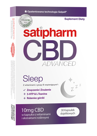 Satipharm CBD Advanced Sleep 30 kapsułek