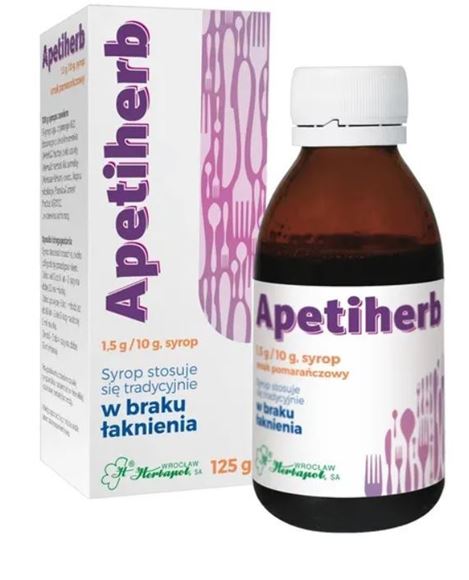 Obrazek Apetiherb syrop 125 g