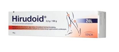 Obrazek Hirudoid żel 0.3g/100g, 40 g