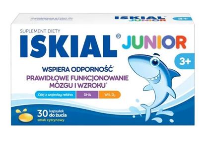 Obrazek Iskial Junior do żucia 30 kapsułek