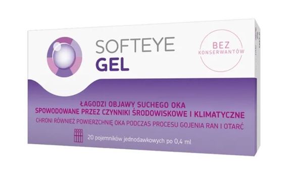 Obrazek Softeye Gel, żel, 20 pojemników po 0,4 ml,