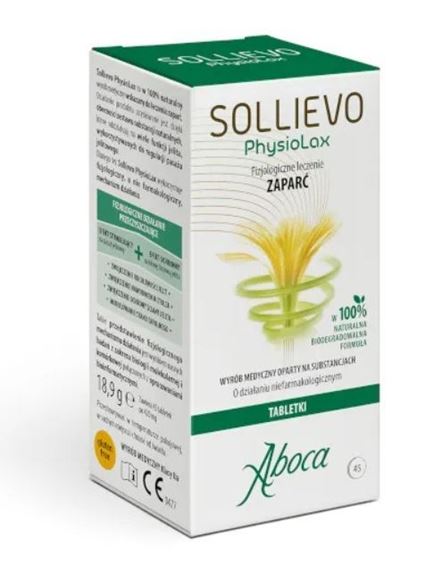 Obrazek SOLLIEVO PHYSIOLAX 45 tabletek