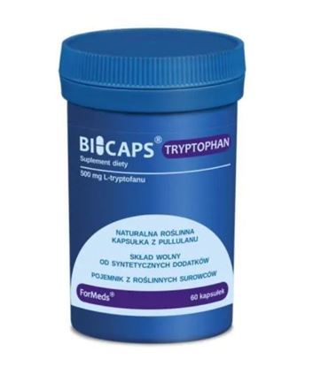 Obrazek BICAPS TRYPTOPHAN 60 kapsułek