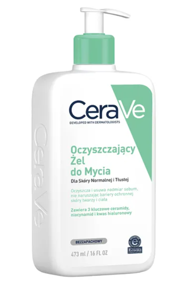 Obrazek CERAVE Oczyszczający żel do mycia 473ml