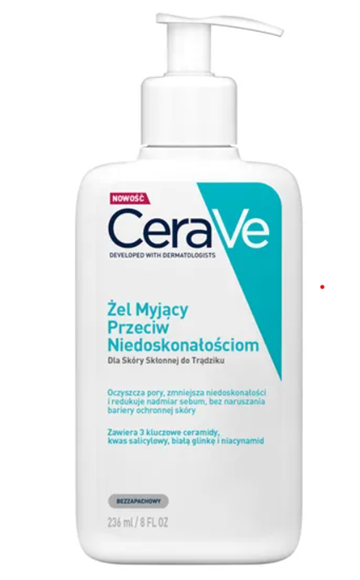 Obrazek CERAVE Żel Myjący Przeciw Niedoskonałościom 236 ml