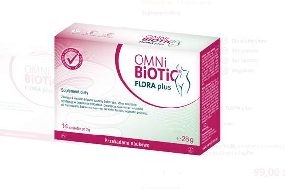 OMNi-BiOTiC® Flora Plus 14 saszetek