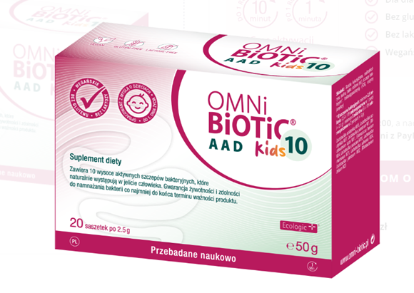 OMNi-BiOTiC® 10 AAD Kids 20 saszetek